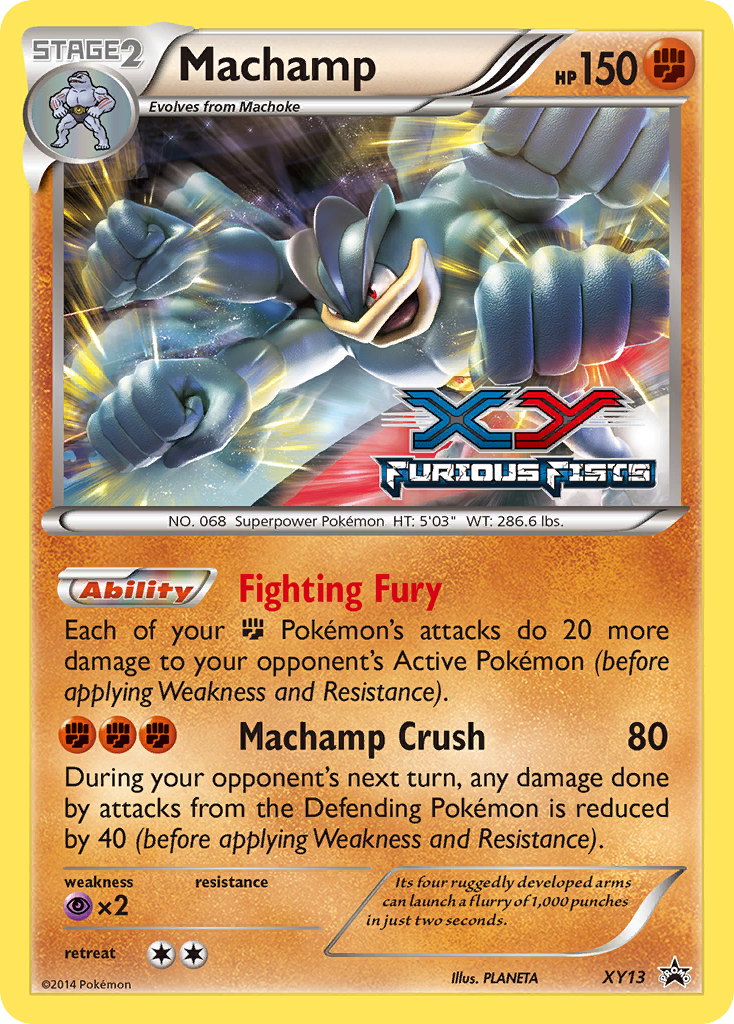 Machamp (XY13) [XY: Black Star Promos] | I Want That Stuff Brandon