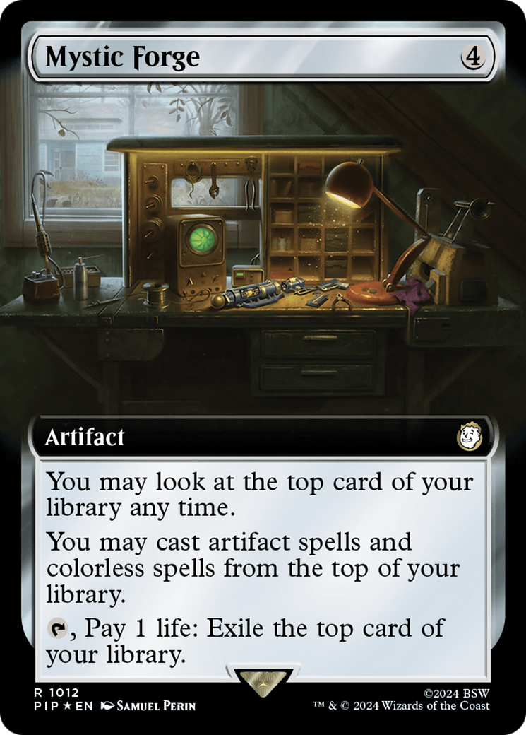 Mystic Forge (Extended Art) (Surge Foil) [Fallout] | I Want That Stuff Brandon
