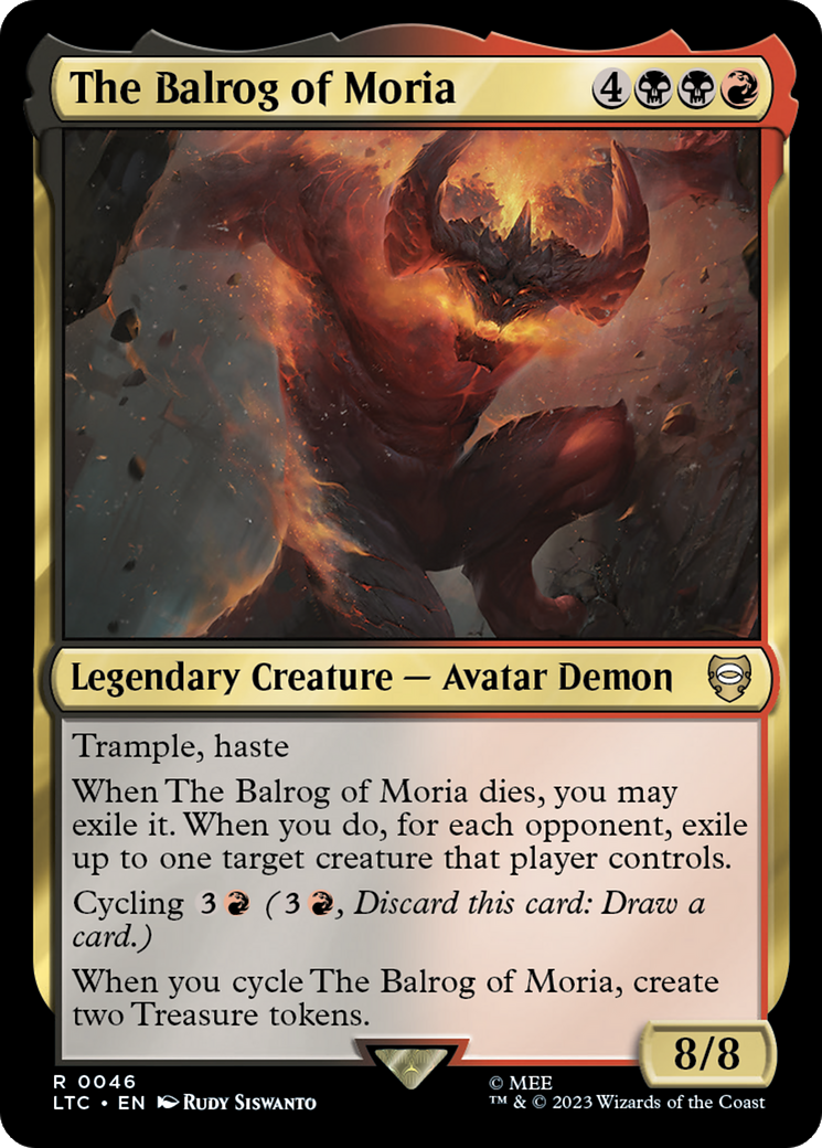 The Balrog of Moria [The Lord of the Rings: Tales of Middle-Earth Commander] | I Want That Stuff Brandon