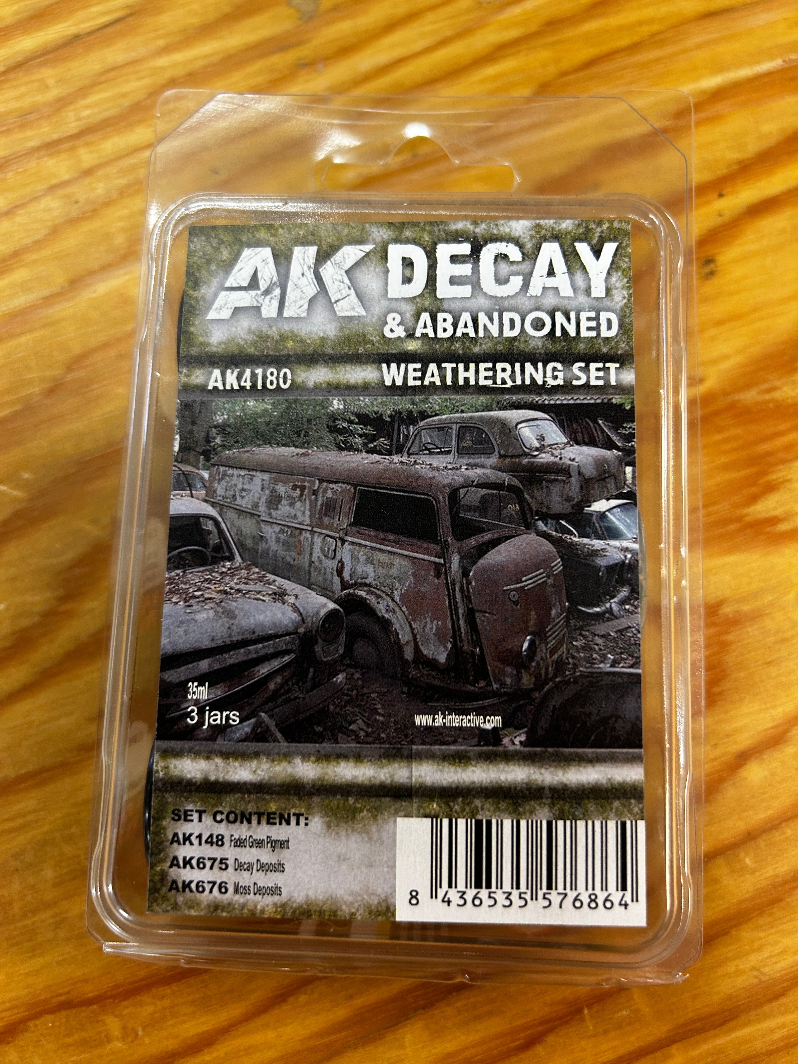 AK Decay/Abandoned Weathering Set | I Want That Stuff Brandon