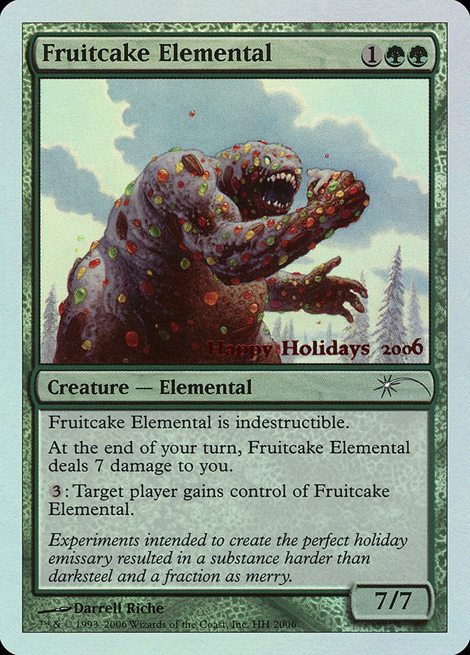 Fruitcake Elemental [Happy Holidays] | I Want That Stuff Brandon