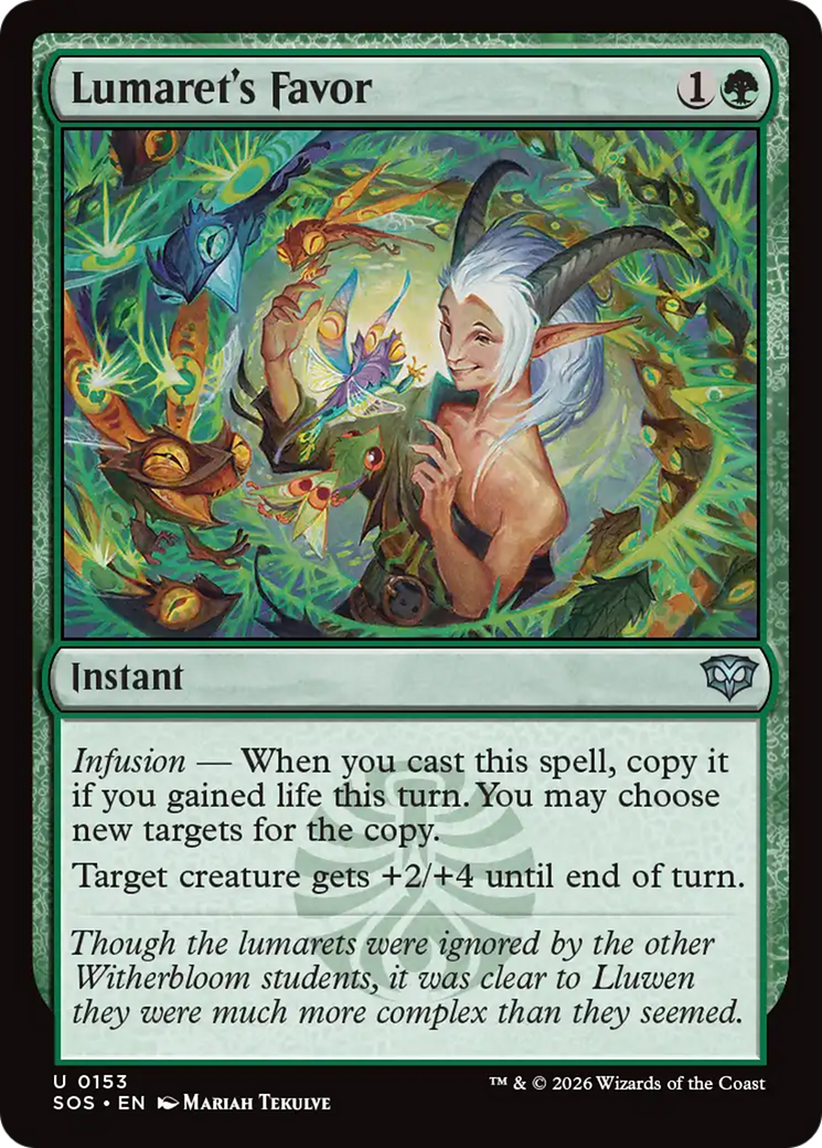 Lumaret's Favor [Secrets of Strixhaven] | I Want That Stuff Brandon