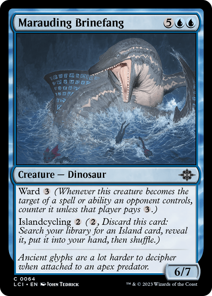 Marauding Brinefang [The Lost Caverns of Ixalan] | I Want That Stuff Brandon