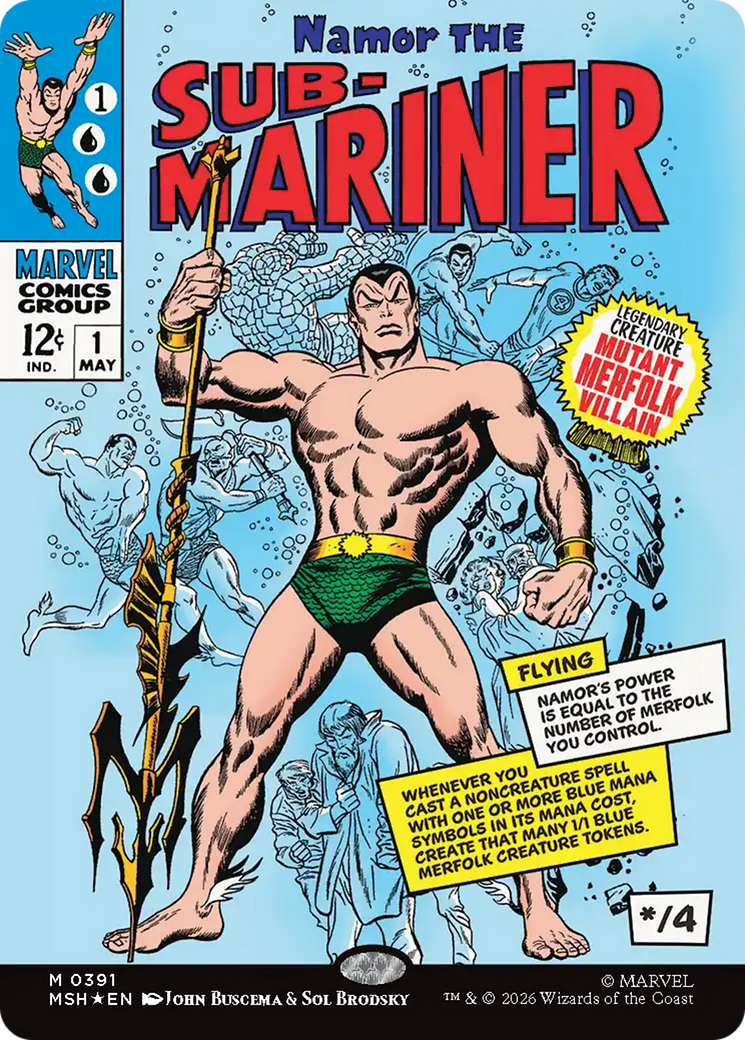 Namor The Sub-Mariner (Borderless) [Marvel Super Heroes] | I Want That Stuff Brandon