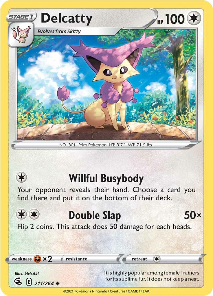 Delcatty (211/264) [Sword & Shield: Fusion Strike] | I Want That Stuff Brandon