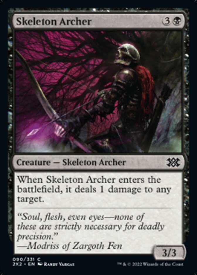 Skeleton Archer [Double Masters 2022] | I Want That Stuff Brandon