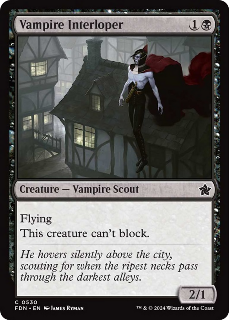 Vampire Interloper [Foundations] | I Want That Stuff Brandon