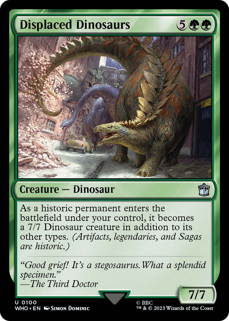 Displaced Dinosaurs [Doctor Who] | I Want That Stuff Brandon