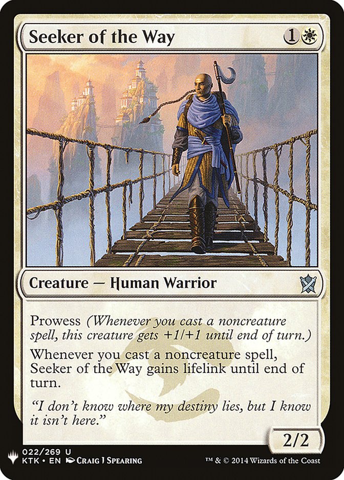 Seeker of the Way [Mystery Booster] | I Want That Stuff Brandon