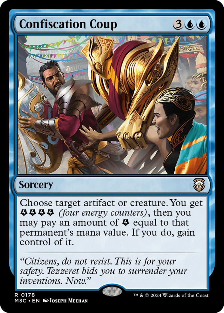 Confiscation Coup (Ripple Foil) [Modern Horizons 3 Commander] | I Want That Stuff Brandon