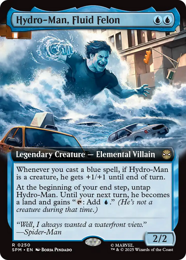 Hydro-Man, Fluid Felon (Extended Art) [Marvel's Spider-Man] | I Want That Stuff Brandon