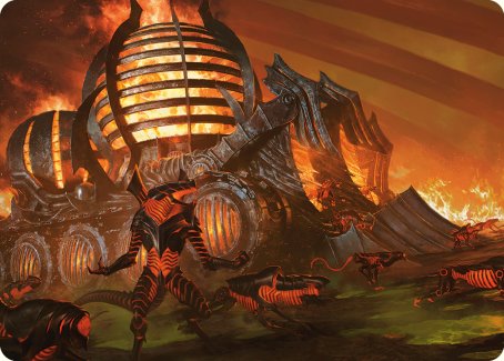 Urabrask's Forge Art Card [Phyrexia: All Will Be One Art Series] | I Want That Stuff Brandon
