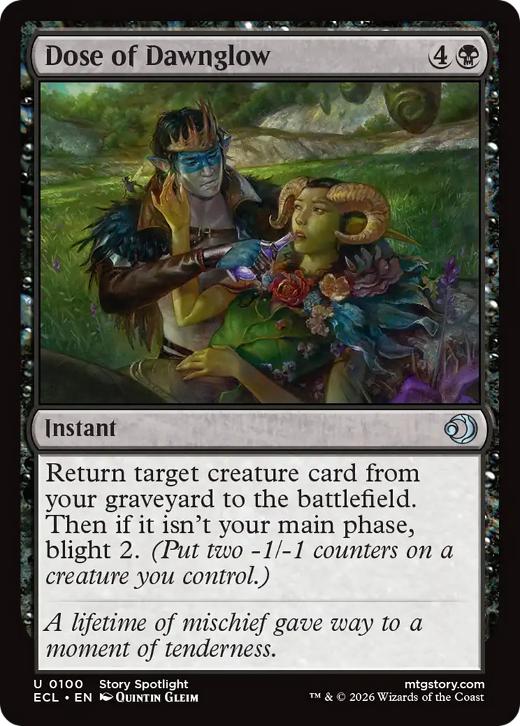 Dose of Dawnglow [Lorwyn Eclipsed] | I Want That Stuff Brandon