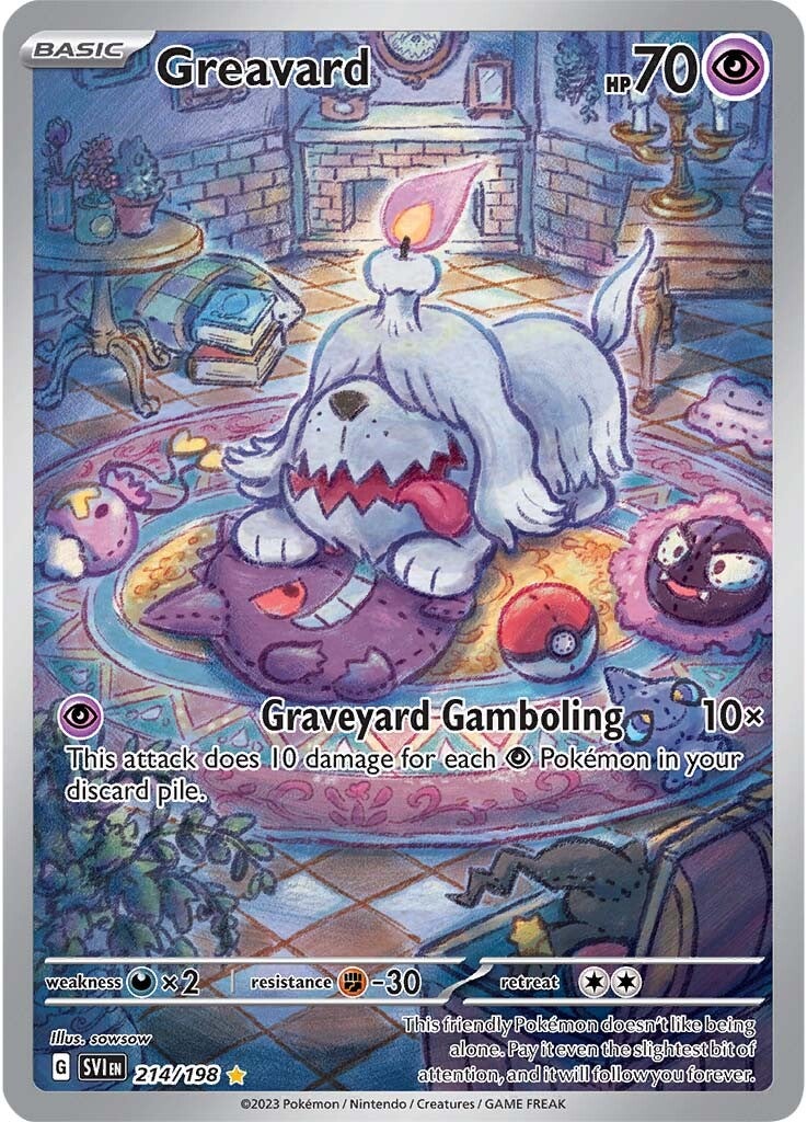 Greavard (214/198) [Scarlet & Violet: Base Set] | I Want That Stuff Brandon