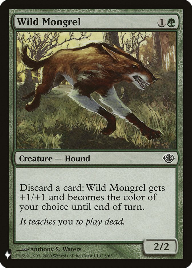 Wild Mongrel [Mystery Booster] | I Want That Stuff Brandon