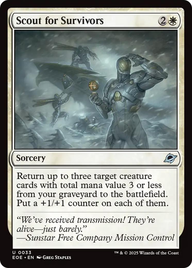 Scout for Survivors [Edge of Eternities] | I Want That Stuff Brandon