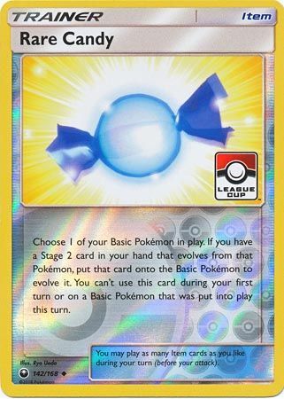 Rare Candy (142/168) (League Promo) [Sun & Moon: Celestial Storm] | I Want That Stuff Brandon