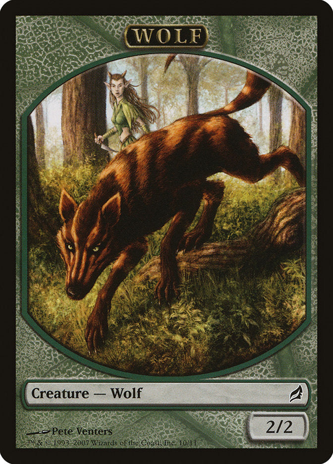 Wolf Token [Lorwyn Tokens] | I Want That Stuff Brandon