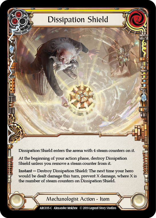 Dissipation Shield [ARC035-C] (Arcane Rising)  1st Edition Normal | I Want That Stuff Brandon