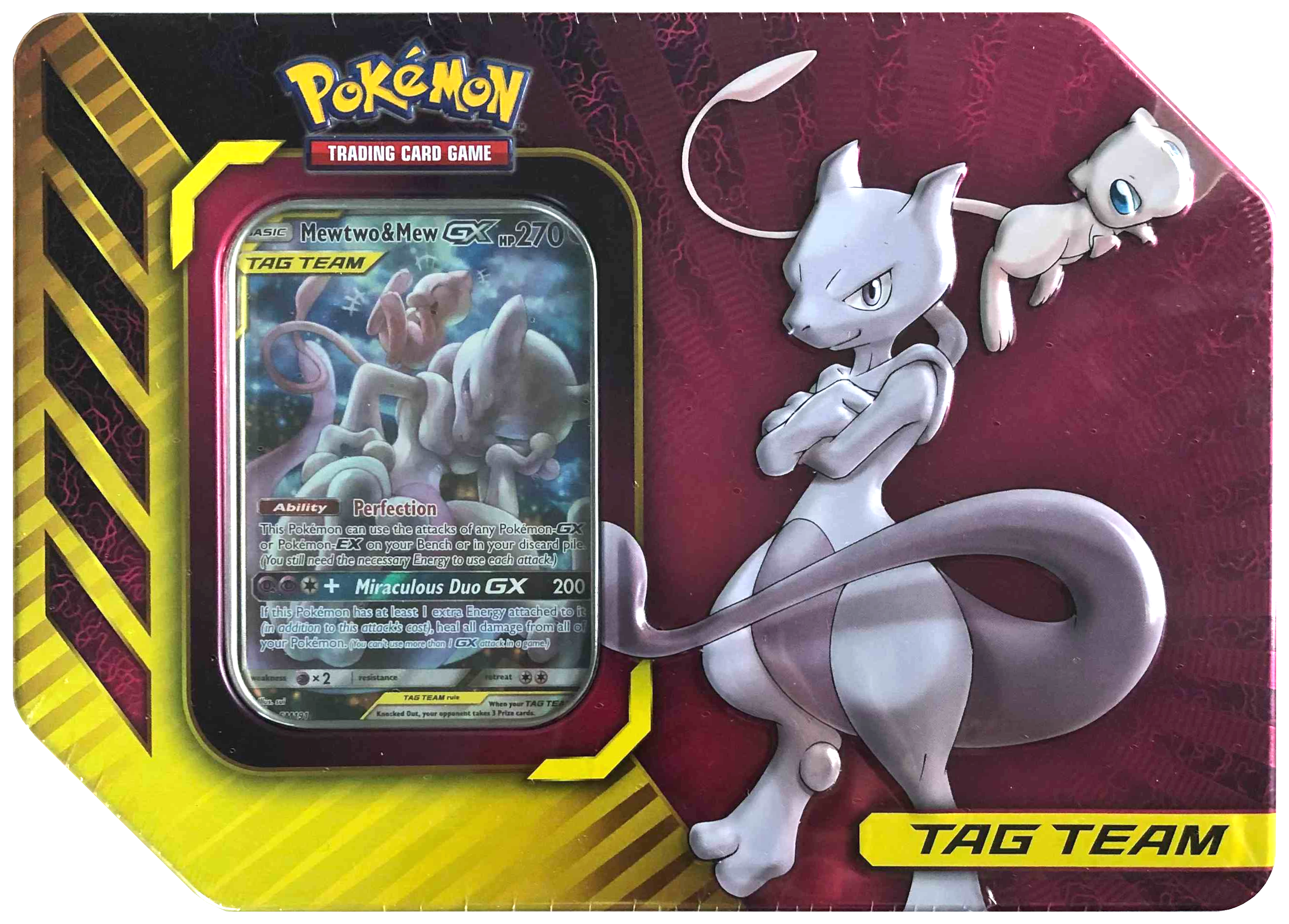 Power Partnership Tin (Mewtwo & Mew GX) | I Want That Stuff Brandon