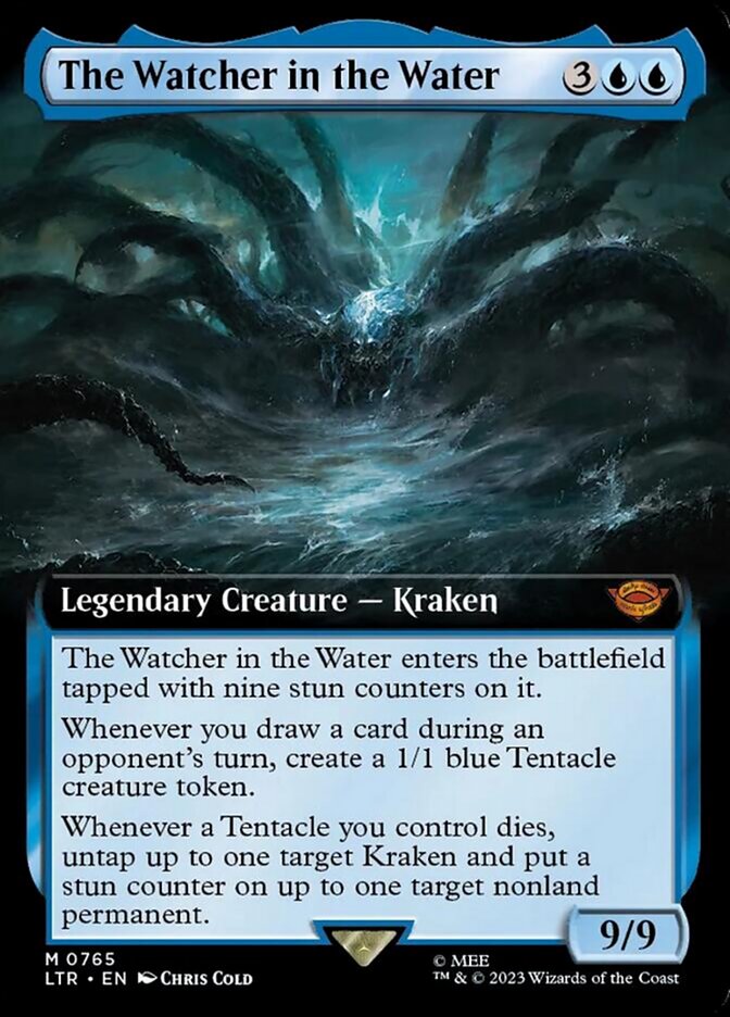 The Watcher in the Water (Extended Art) (Surge Foil) [The Lord of the Rings: Tales of Middle-Earth] | I Want That Stuff Brandon