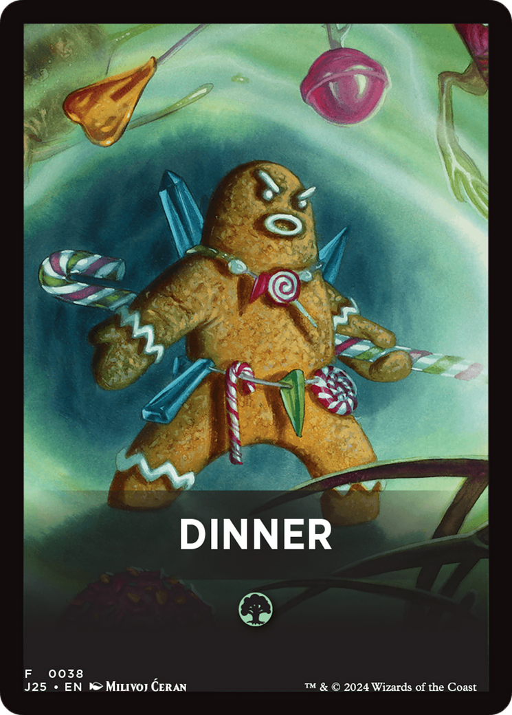 Dinner Theme Card [Foundations Jumpstart Front Cards] | I Want That Stuff Brandon