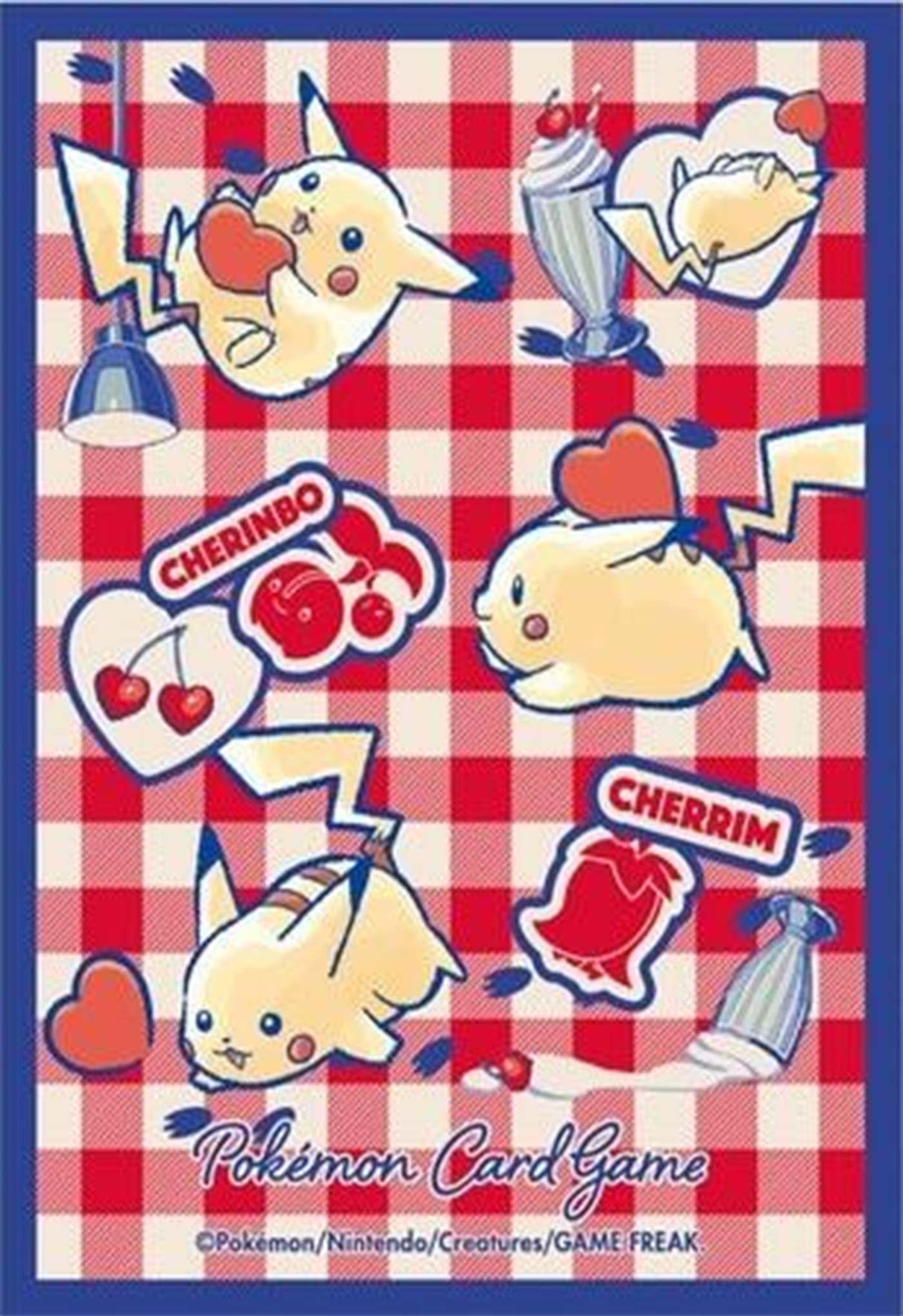 Card Sleeves - Pikachu and Cherrim (64-Pack) (Pokemon Center Japan Exclusive) | I Want That Stuff Brandon