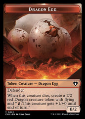 Eldrazi Spawn // Dragon Egg Double-Sided Token [Commander Masters Tokens] | I Want That Stuff Brandon