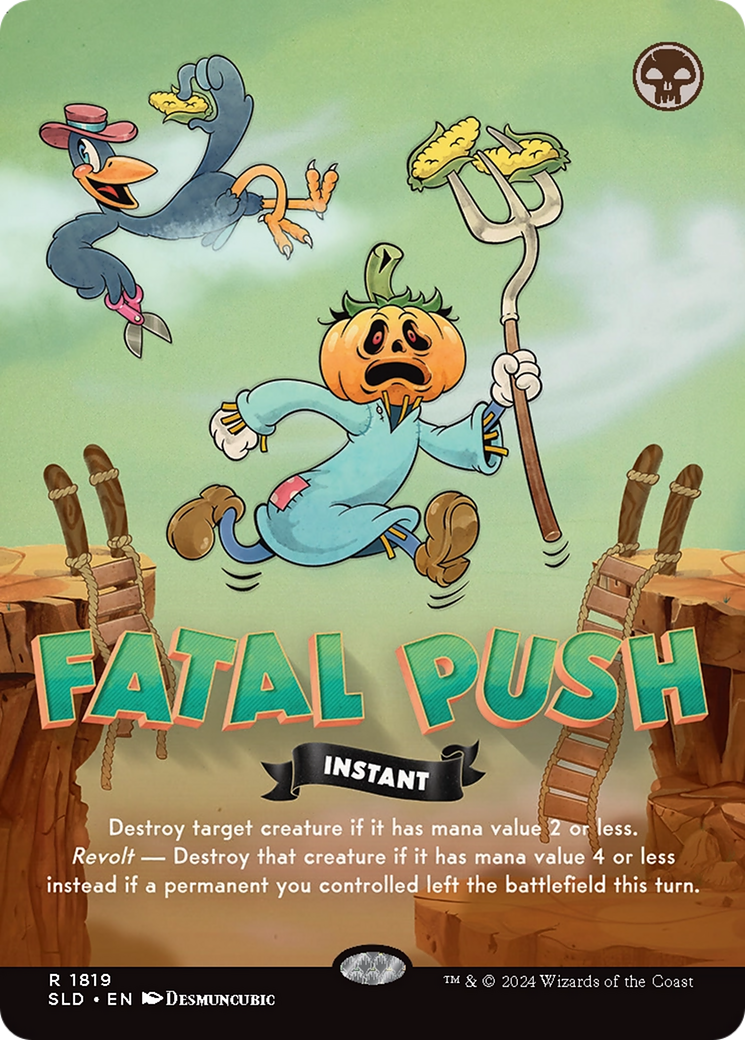 Fatal Push (1819) (Rainbow Foil) [Secret Lair Drop Series] | I Want That Stuff Brandon