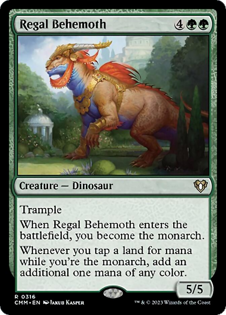 Regal Behemoth [Commander Masters] | I Want That Stuff Brandon