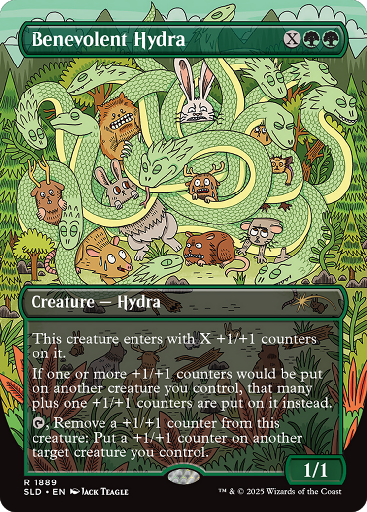 Benevolent Hydra (Rainbow Foil) [Secret Lair Drop Series] | I Want That Stuff Brandon