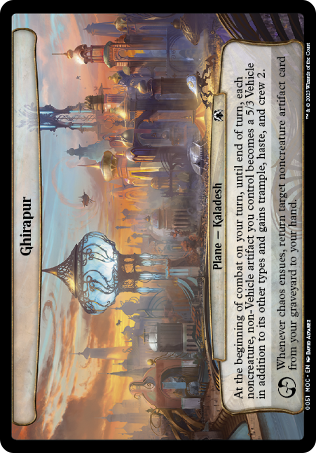 Ghirapur [March of the Machine Commander] | I Want That Stuff Brandon