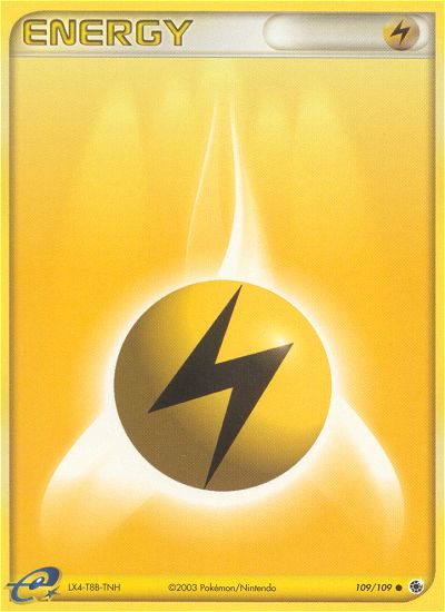 Lightning Energy (109/109) [EX: Ruby & Sapphire] | I Want That Stuff Brandon