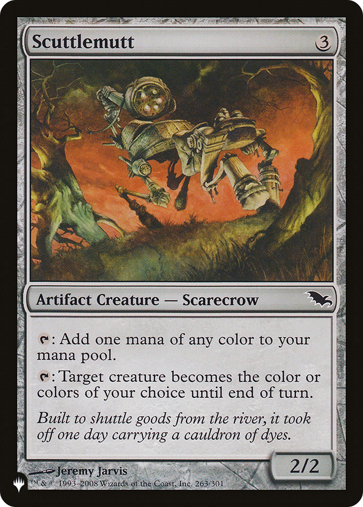 Scuttlemutt [The List Reprints] | I Want That Stuff Brandon