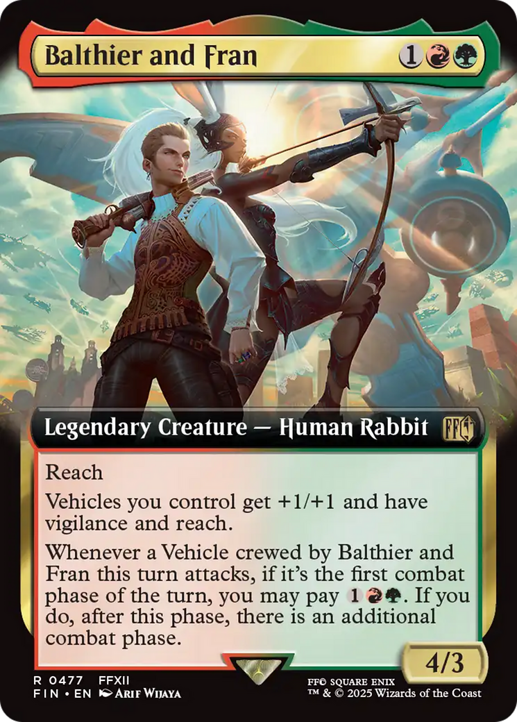 Balthier and Fran (Extended Art) [FINAL FANTASY] | I Want That Stuff Brandon
