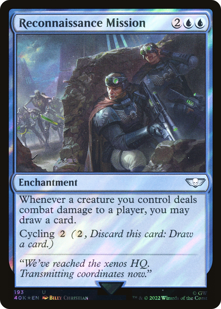 Reconnaissance Mission (Surge Foil) [Marvel Super Heroes Commander] | I Want That Stuff Brandon