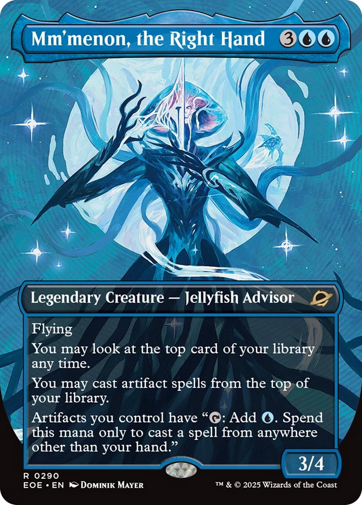 Mm'menon, the Right Hand (Borderless) [Edge of Eternities] | I Want That Stuff Brandon