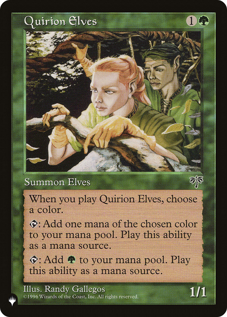 Quirion Elves [The List] | I Want That Stuff Brandon