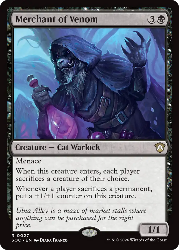 Merchant of Venom [Secrets of Strixhaven Commander] | I Want That Stuff Brandon
