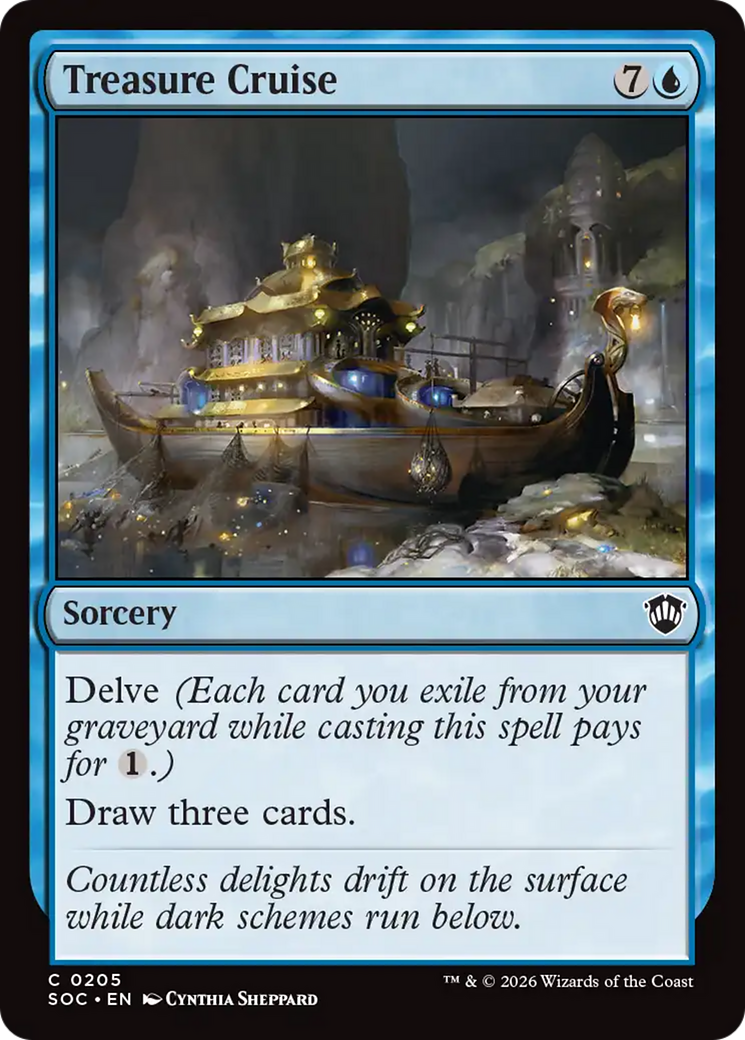 Treasure Cruise [Secrets of Strixhaven Commander] | I Want That Stuff Brandon