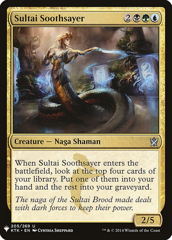 Sultai Soothsayer [Mystery Booster] | I Want That Stuff Brandon