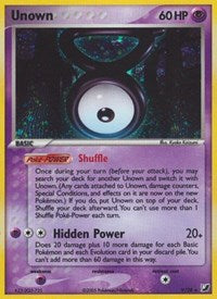 Unown (V) (V/28) [EX: Unseen Forces] | I Want That Stuff Brandon