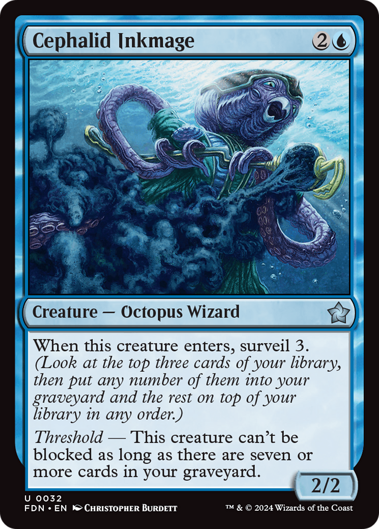 Cephalid Inkmage [Foundations] | I Want That Stuff Brandon