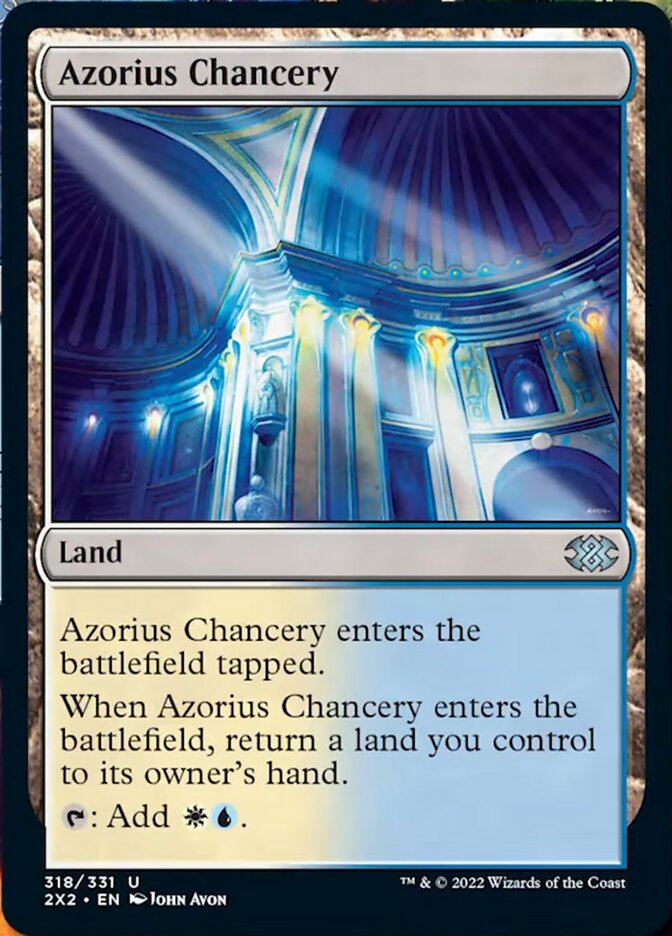 Azorius Chancery [Double Masters 2022] | I Want That Stuff Brandon