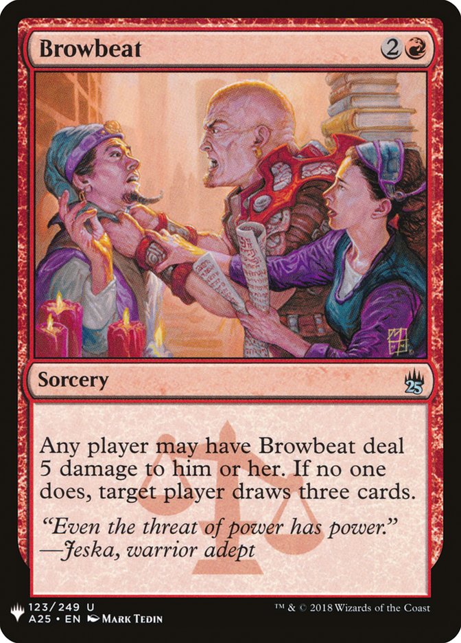 Browbeat [Mystery Booster] | I Want That Stuff Brandon