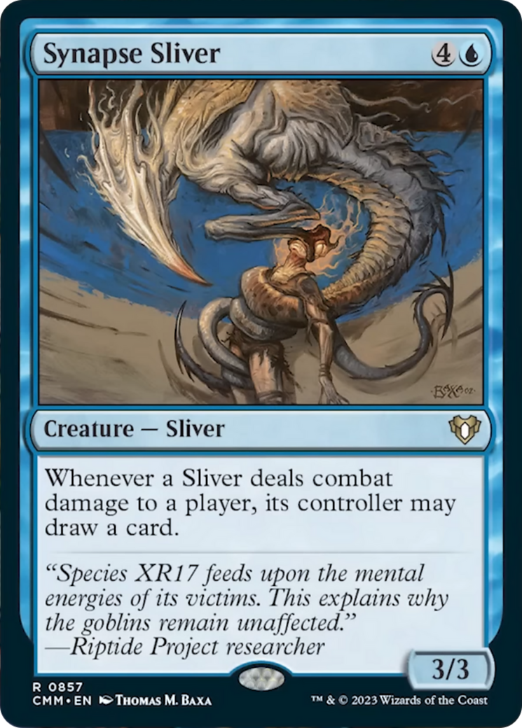 Synapse Sliver [Commander Masters] | I Want That Stuff Brandon