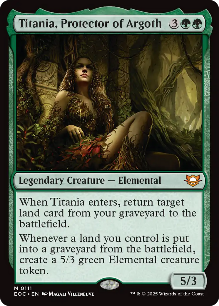 Titania, Protector of Argoth [Edge of Eternities Commander] | I Want That Stuff Brandon