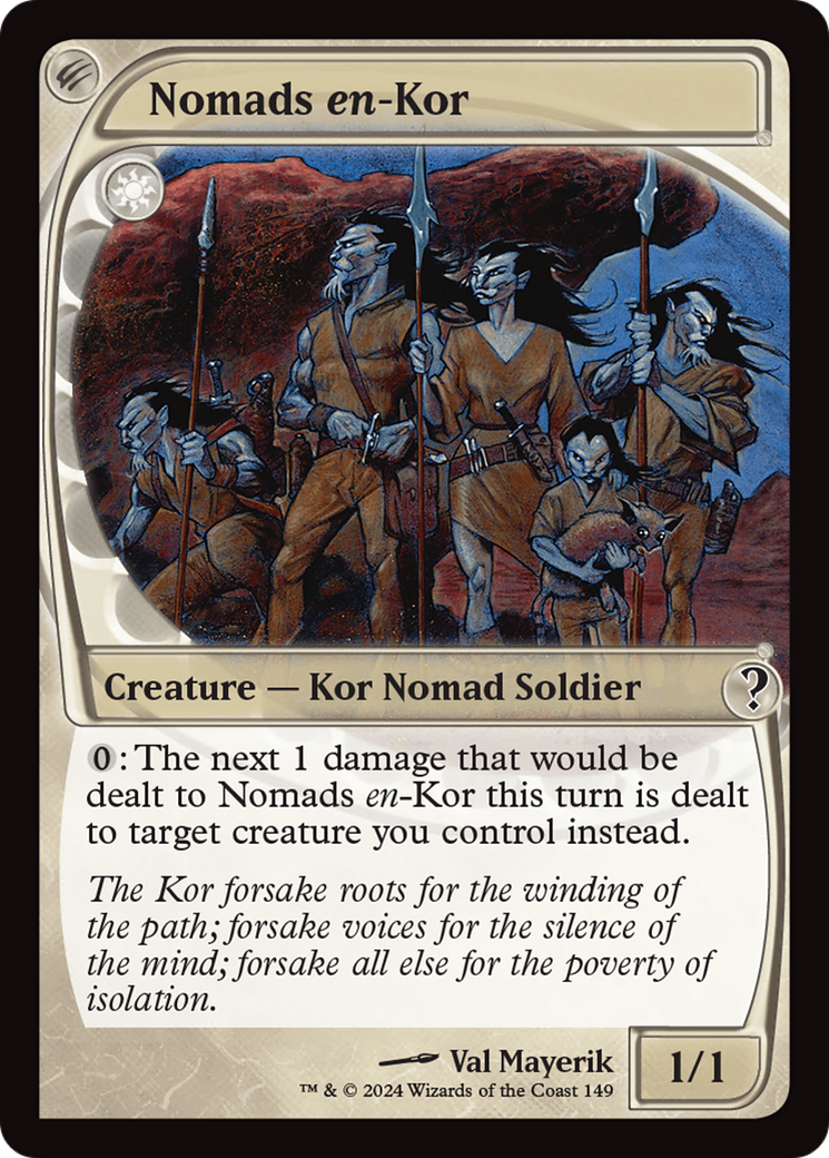 Nomads en-Kor (Future Sight) [Mystery Booster 2] | I Want That Stuff Brandon