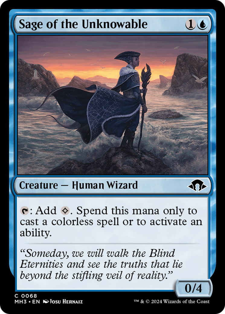 Sage of the Unknowable [Modern Horizons 3] | I Want That Stuff Brandon