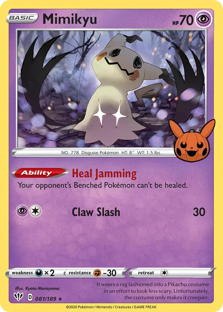 Mimikyu (081/189) [Trick or Trade] | I Want That Stuff Brandon